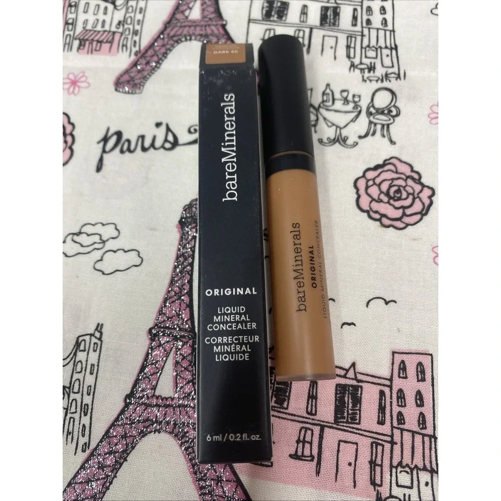 bareMinerals Original Liquid Mineral Concealer DARK 5C 0.2oz - New